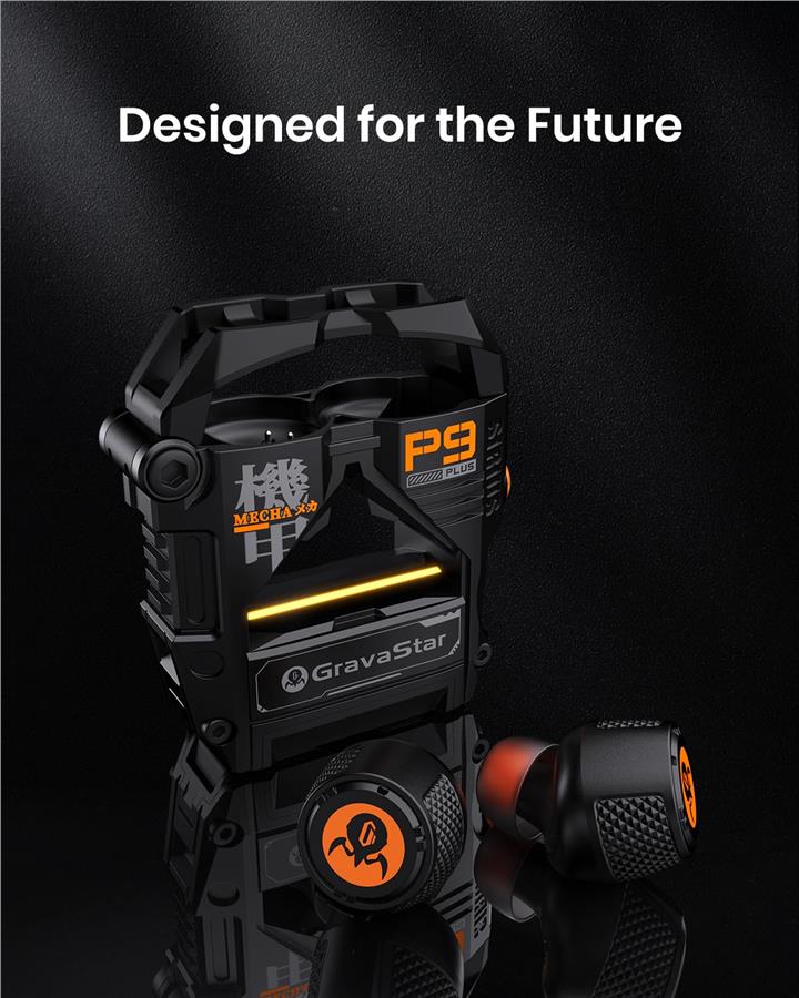 Навушники TWS Gravastar Sirius Plus, BT 5.3, чорний