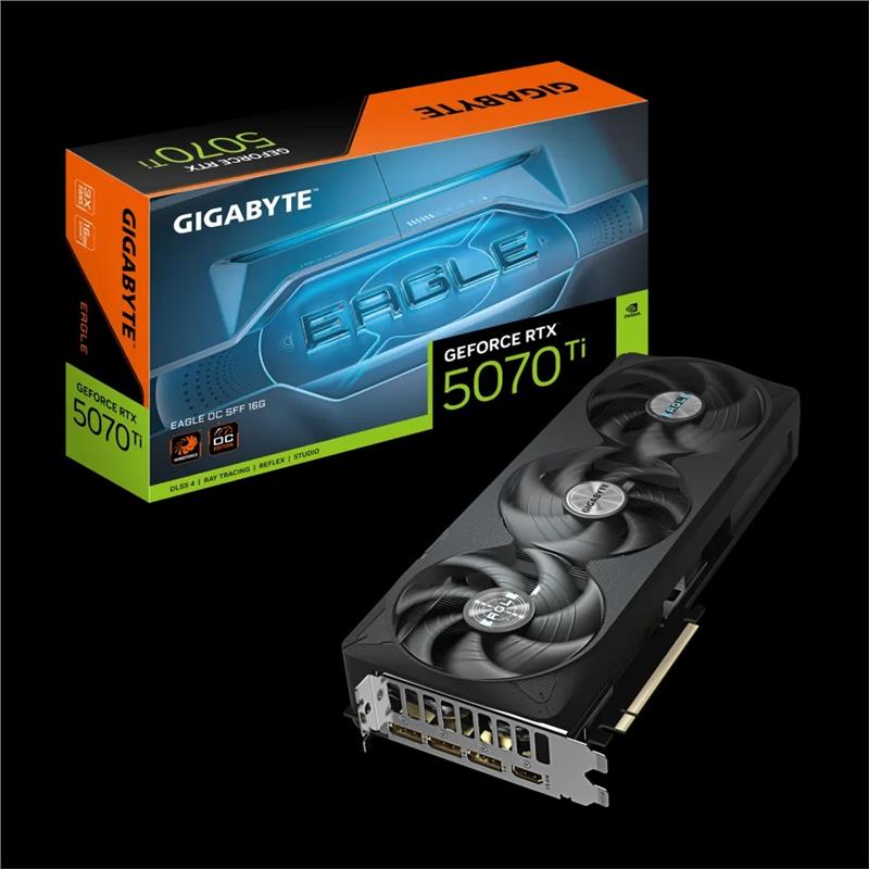 Відеокарта GIGABYTE GeForce RTX 5070 Ti 16GB GDDR7 EAGLE OC