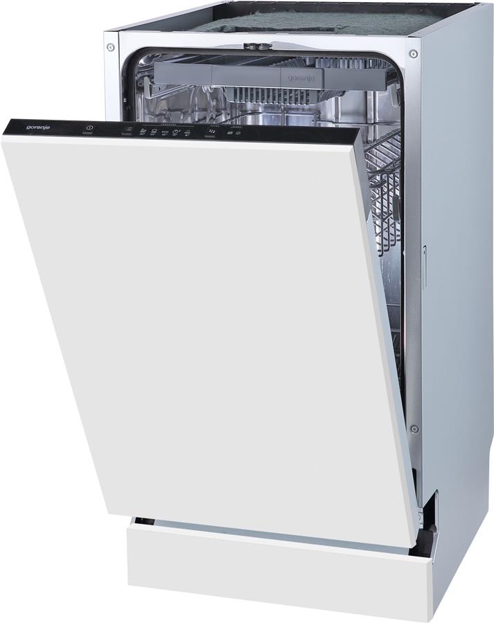 Посудомийна машина Gorenje вбудовувана, 11компл., E , 45см, 3й кошик, білий