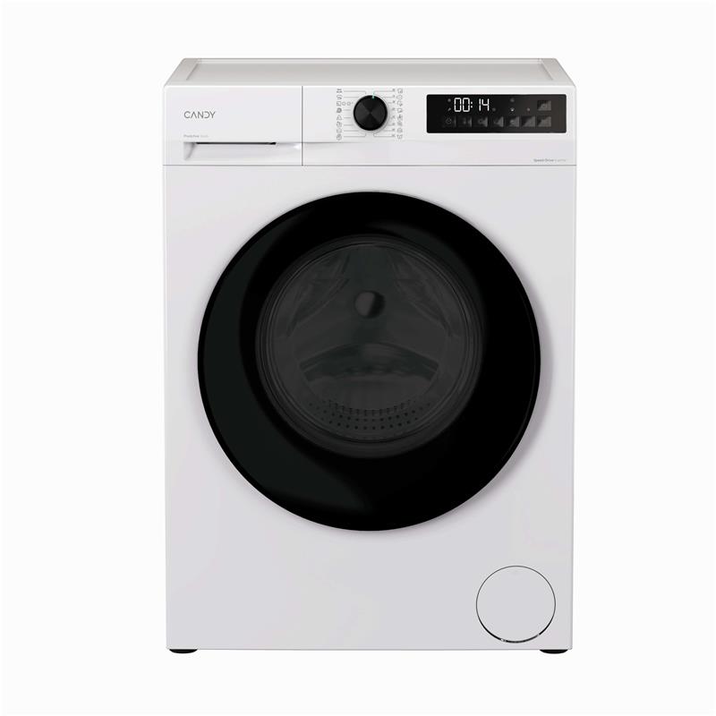 Прально-сушильна машина Candy ProWash&Dry 300 фронтальна, 7(4)кг, 1400, A, 45.7см, дисплей, пара, інвертор, люк чорний, білий
