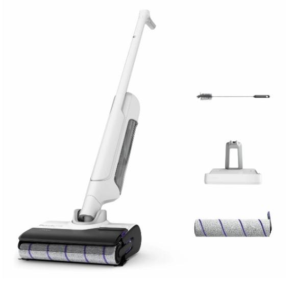 Пилосос Rowenta безпровідний миючий X-Clean 10, 200Вт, конт пил -0.67л, конт для води-0.73л, автон. робота до 60хв, вага-4.15кг, НЕРА, білий