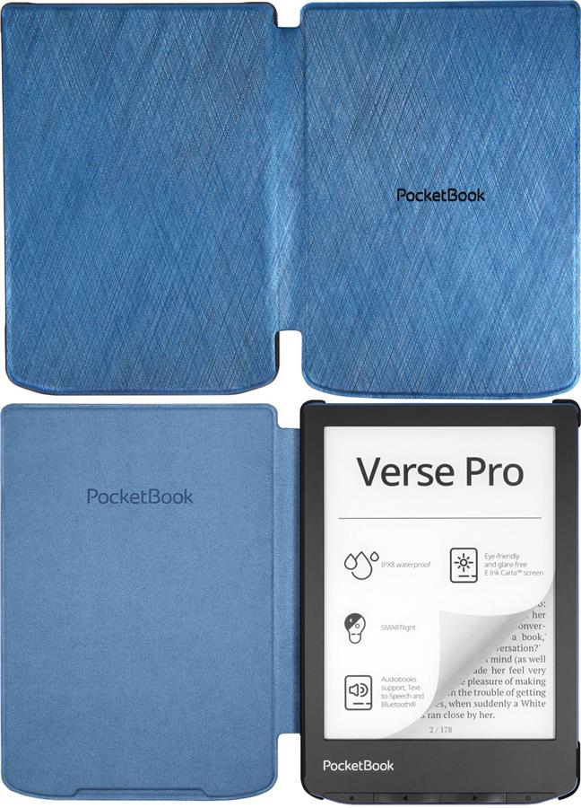Чохол PocketBook 629_634 Shell series, синій