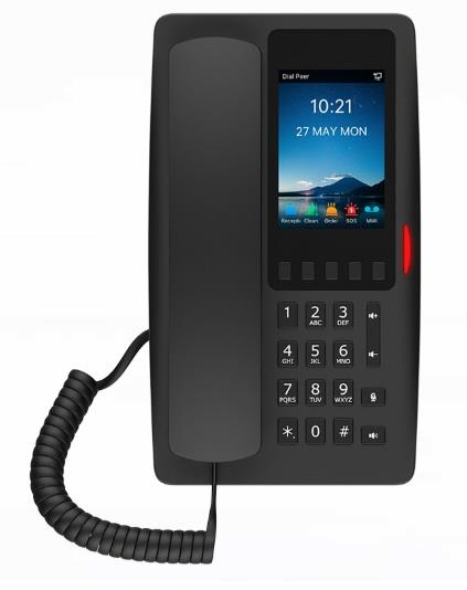 Телефон IP Fanvil H6W 1xFE LAN, 1xUSB-A, 2 SIP line, Wi-F, PoE, 3.5" кольоровий екран
