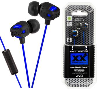 Навушники JVC Xplosives HA-FR201 Mic Blue