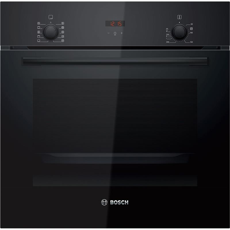 Духова шафа Bosch електрична, 66л, A, дисплей, конвекція, чорний