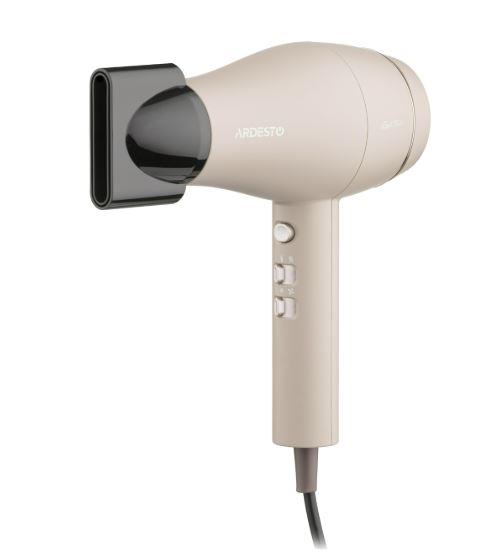 Фен ARDESTO Pearl Cream HD-Y700PERL, 1800-2000Вт, 2 швидкості, 3 темп.режими, бежевий