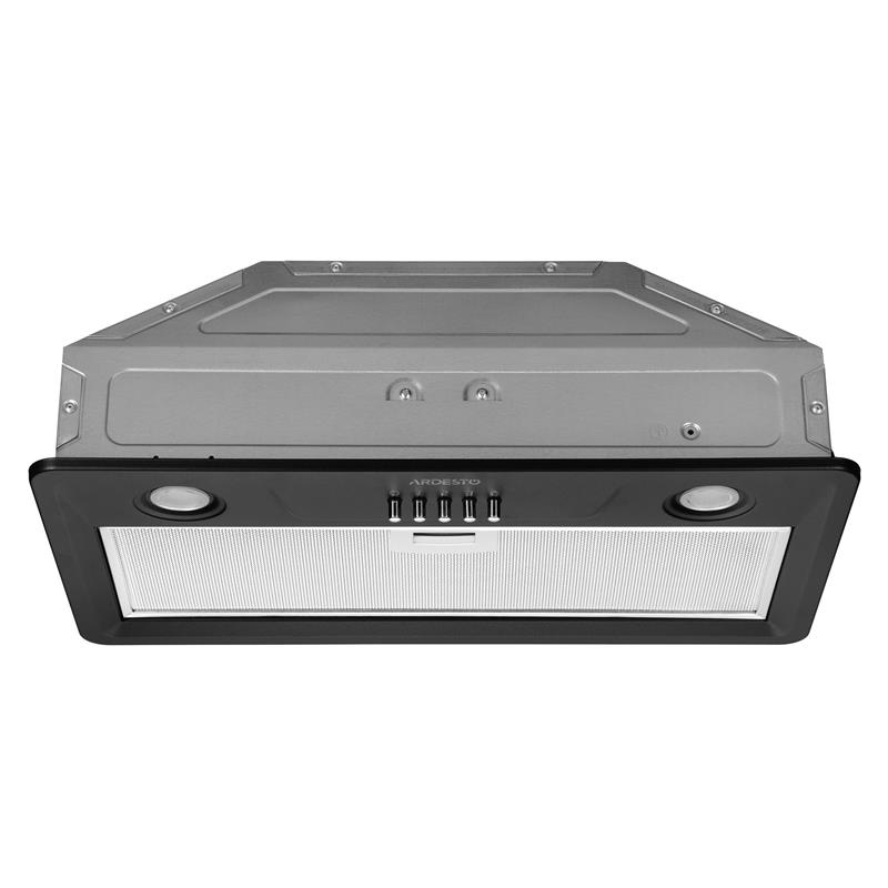 Витяжка ARDESTO вбудована HFI-F700MBL, 52см, 450м3ч, метал, 2х1Вт LED, кнопкове, чорний