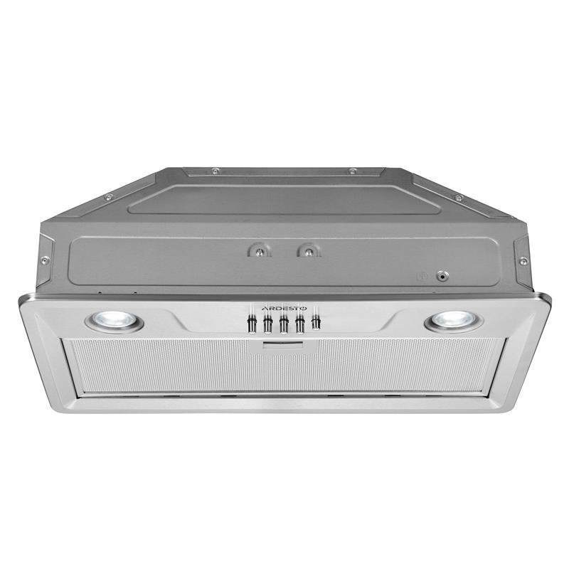 Витяжка ARDESTO вбудована HFI-F700MINX, 52см, 450м3ч, метал, 2х1Вт LED, кнопкове, нерж