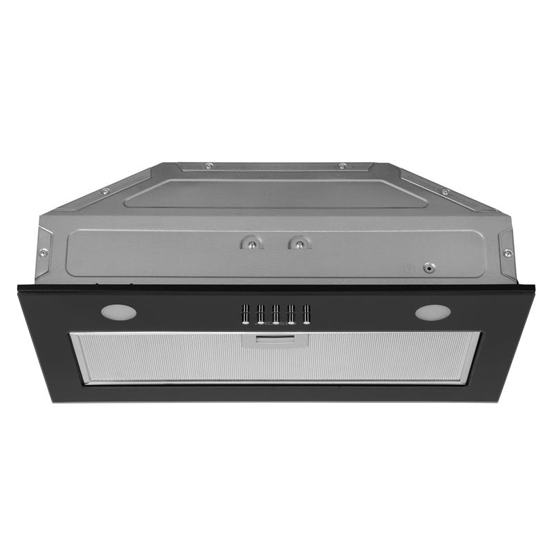 Витяжка ARDESTO вбудована HFI-F900GBL, 52см, 700м3ч, скло, 2х1Вт LED, кнопкове, чорний