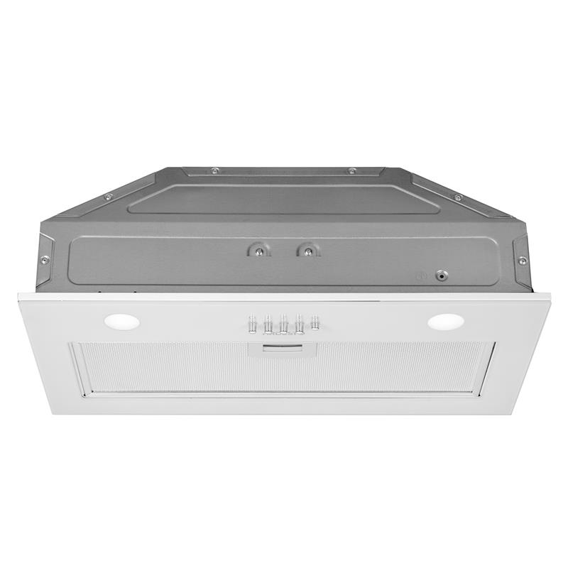 Витяжка ARDESTO вбудована HFI-F900GW, 52см, 700м3ч, скло, 2х1Вт LED, кнопкове, білий
