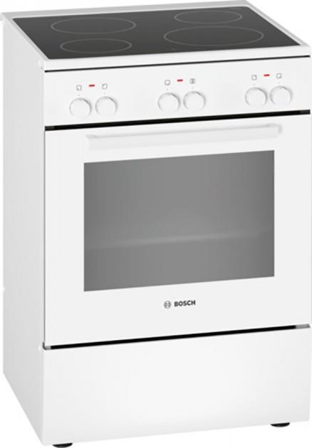 Плита электрическая Bosch HKA050020Q - 60х60 см/4 конфорки/71л/5 реж/белый