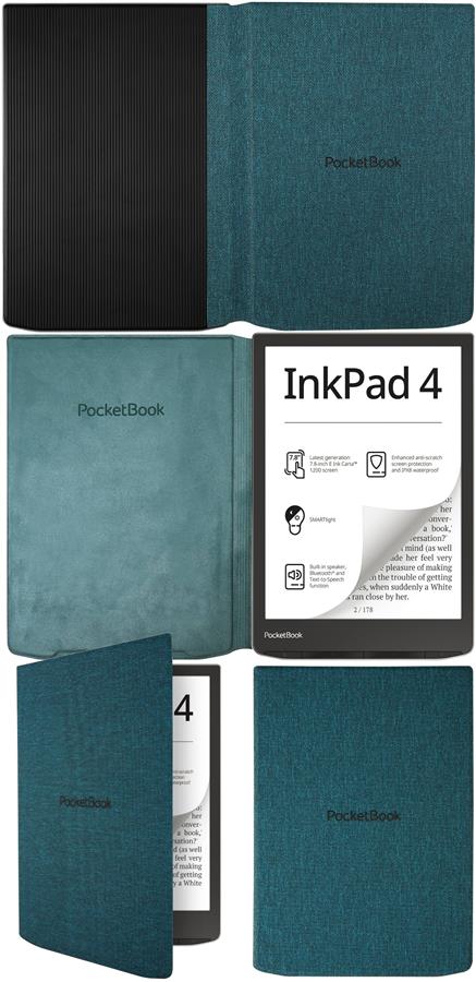 Чохол PocketBook 743 Flip series, зелений