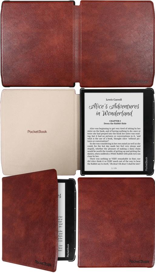 Чохол PocketBook 700_703K_710 Shell series, коричневий