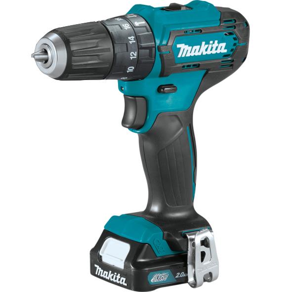 Шурупокрут-дриль акумуляторний Makita HP333DWAE 10.8В 2х2А·год 14·30Нм 0-450·0-1700об/хв 1.2кг
