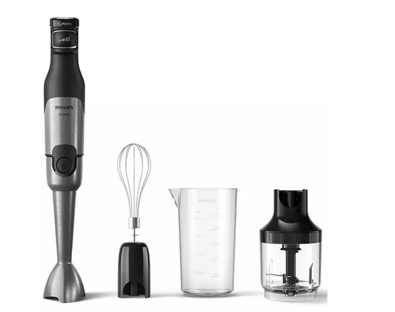 Блендер Philips заглибний Series 5000, 1200Вт, 3в1, чорний