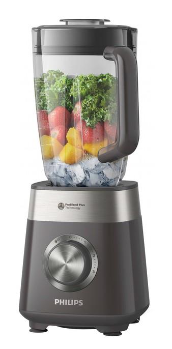 Блендер PHILIPS стаціонарний Series 5000, 1000Вт, чаша-2000мл, сірий