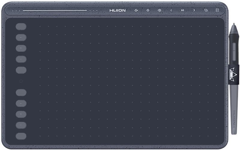 Графічний планшет Huion 10"x6.35" HS611, USB-C, сірий