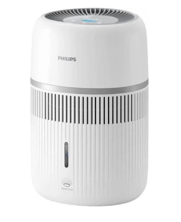 Зволожувач повітря Philips традиційне зволоження, 44м2, 3.5л, 300мл/г, електр. кер-ння, дисплей. сенсор, білий