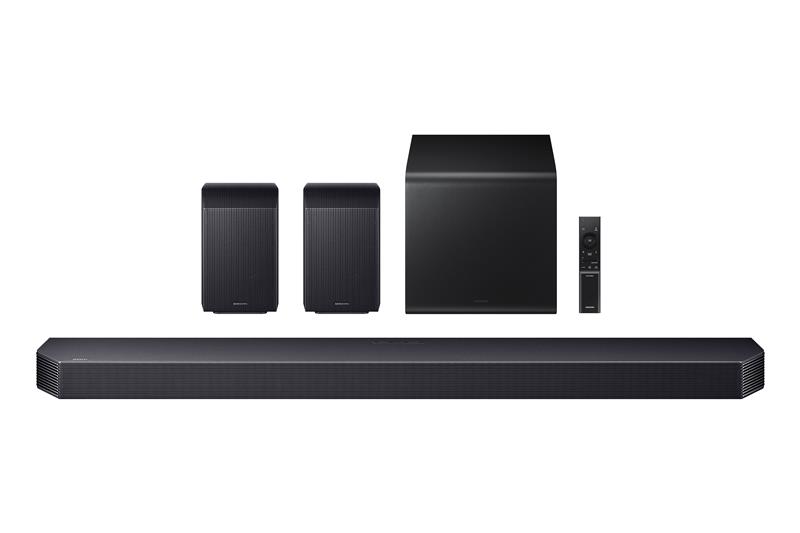 Саундбар Samsung HW-Q930H 580Вт, 9.1.4, BT, HDMI-eARC, Wi-Fi, саб, Dolby Atmos, чорний