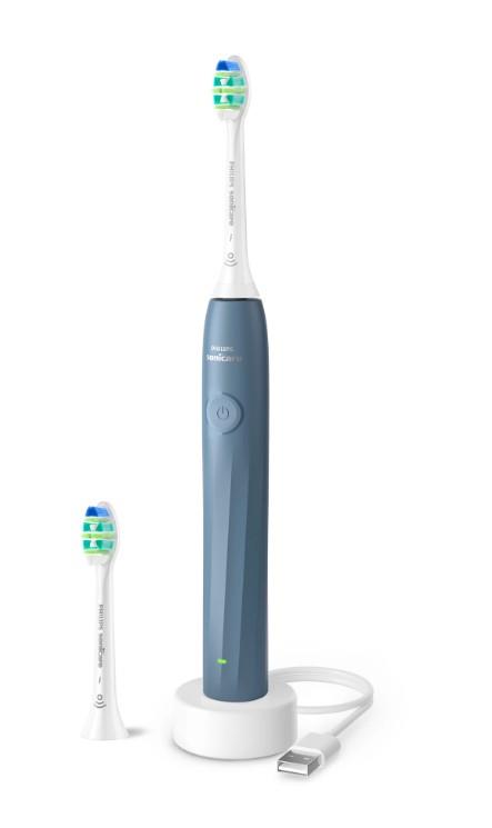 Щітка зубна електр. Philips, Sonicare 2100, насадок-2, морської хвилі