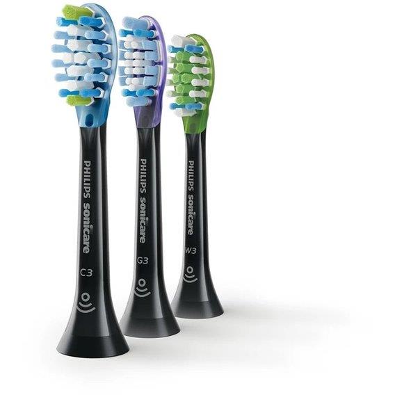 Насадки для электрической зубной щетки PHILIPS Sonicare Premium Pack (C3/G3/W3) HX9073/33