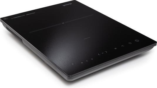Плитка настільна Gorenje індукційна, конфорок - 1 на 2кВт, керування - сенсорне, таймер, чорний