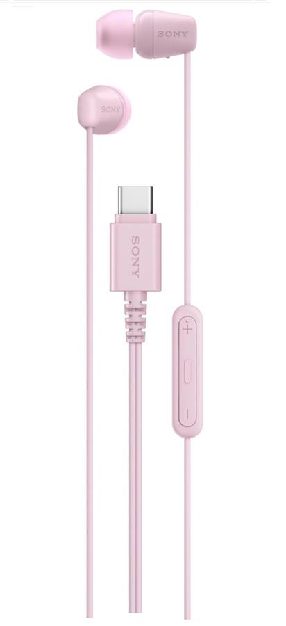 Навушники In-ear Sony IER-EX15C USB-C, Mic, Рожевий