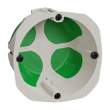Монтажна коробка 1-постова Schneider Electric, Multifix Air 67х47 мм