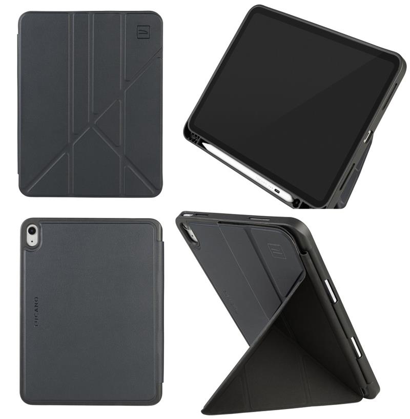 Чохол Tucano Bamboo для iPad A16 11th Gen/10th Gen, чорний