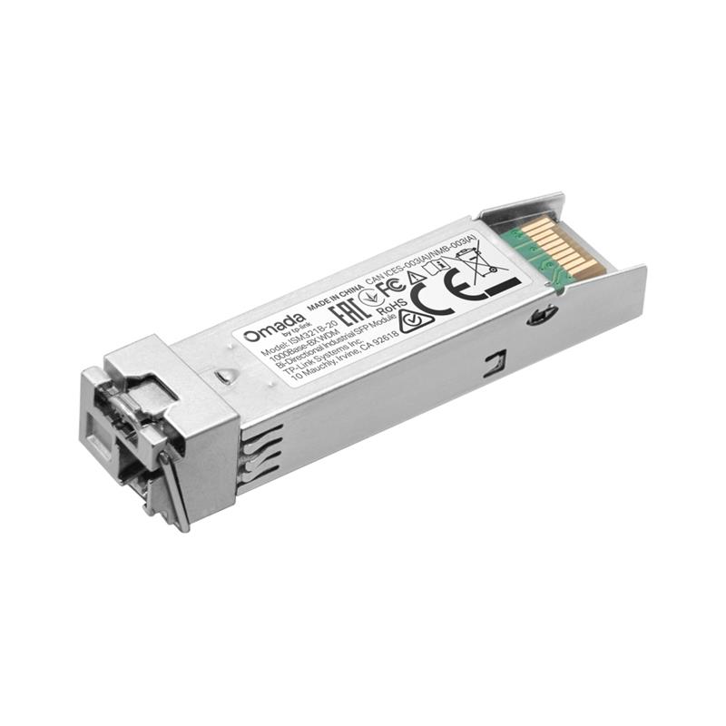 Промисловий трансивер SFP TP-LINK ISM321B 1x1000BaseBX, SM, WDM, 20km LC