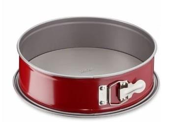 Форма для випікання Tefal DeliBake, кругла, знімне дно, 27см, вуглецева сталь, червоний