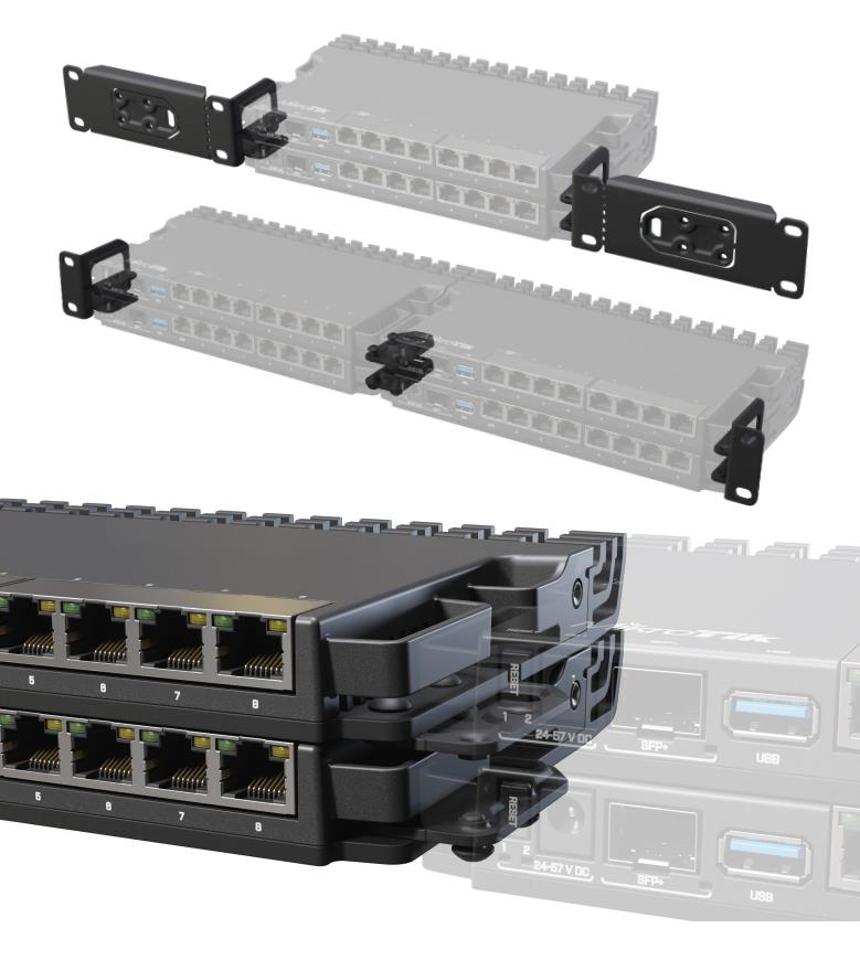 Набір для монтажу у стійку MikroTik K-79 для RB5009/L009