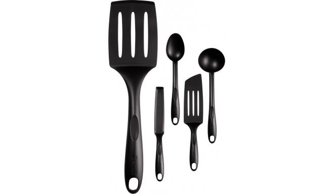 Набір кухонних аксесуарів Tefal Bienvenue, 5шт, пластик, чорний