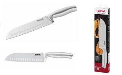 Кухонний ніж сантоку Tefal Ultimate, 18 см, нержавіюча сталь