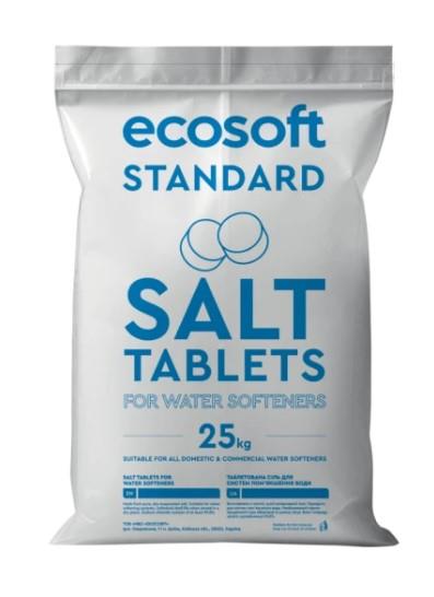 Сіль таблетована Ecosoft KECOSILSTD 25кг
