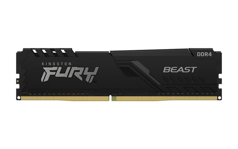Пам'ять ПК Kingston DDR4 8GB 3200 FURY Beast RGB