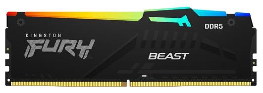 Пам'ять ПК Kingston DDR5 32GB 5600 FURY Beast RGB