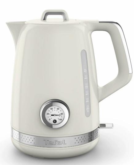 Електрочайник Tefal Soleil+ 1.7л, Strix, пластик, бежевий