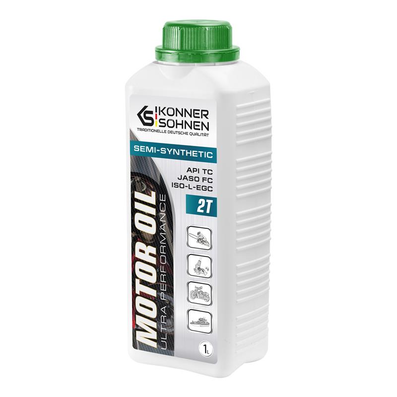 Олива для двотактних двигунів Konner&Sohnen KS 2T OIL API: TC JASO: FC ISO: L-EGC 1л