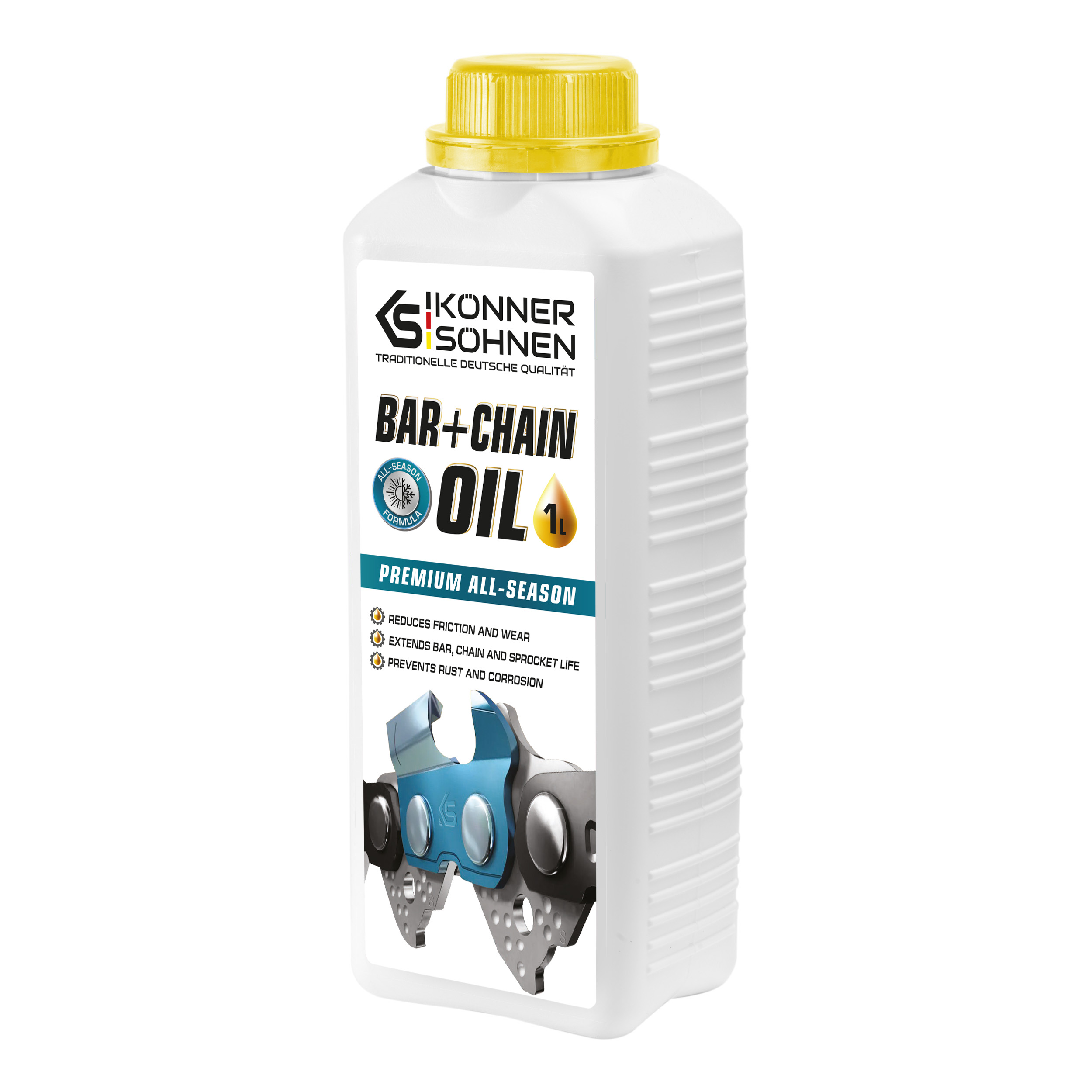 Олива для змащення пильних ланцюгів Konner&Sohnen KS BAR+CHAIN OIL 1л