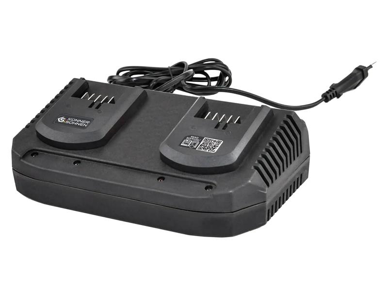 Зарядний пристрій Konner&Sohnen KS C35A-2 20V 230В 2х3.5А 0.89кг