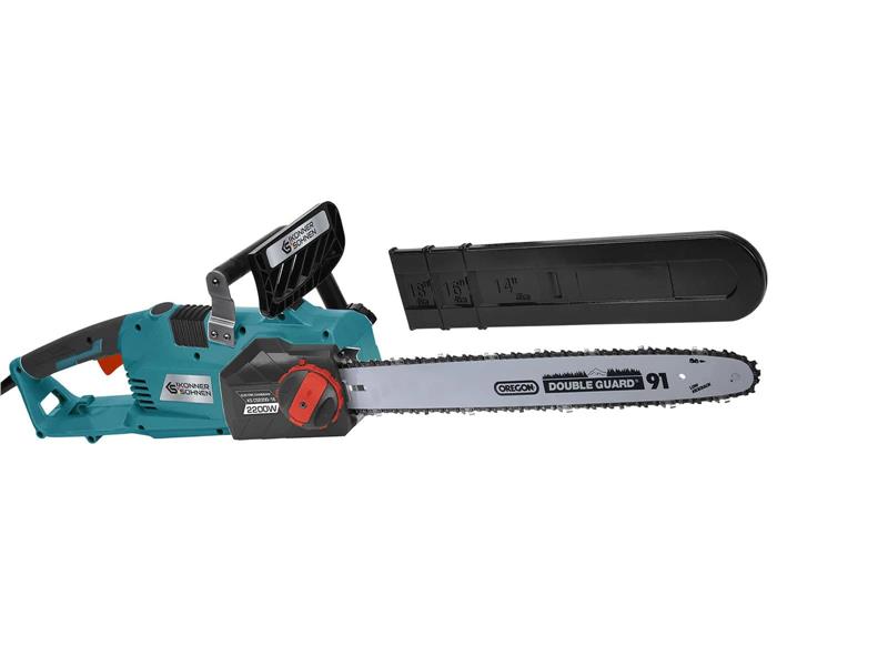 Пила ланцюгова мережева Konner&Sohnen KS CS2200-16 40см 2200Вт 5.2кг