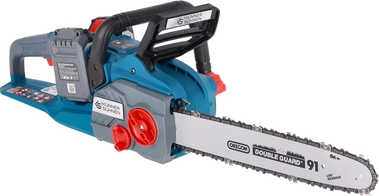 Пила ланцюгова акумуляторна Konner&Sohnen KS CS40V-16 40В 40см 3.6кг без АКБ та ЗП