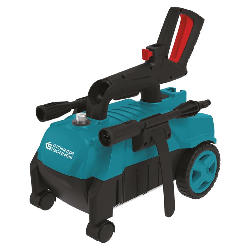Мийка високого тиску Konner&Sohnen KS 1600Вт 90-130бар 312л/год шланг 7м 6.1кг
