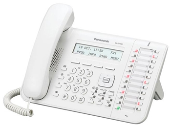 Системный телефон Panasonic KX-DT543RU White (цифровой) для АТС Panasonic