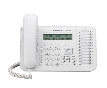 Проводной IP-телефон Panasonic KX-NT543RU White для АТС Panasonic KX-TDE/NCP/NS