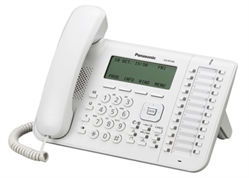 Проводной IP-телефон Panasonic KX-NT546RU White для АТС Panasonic KX-TDE/NCP/NS