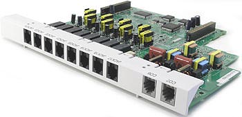 Плата расширения Panasonic KX-TE82480X для KX-TEM824/TES824 8 SLT Option Card + 2 CO