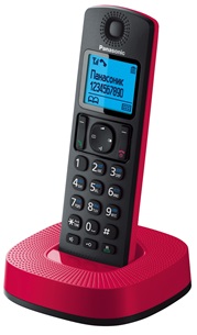 Радиотелефон DECT Panasonic KX-TGC310UCR Black Red