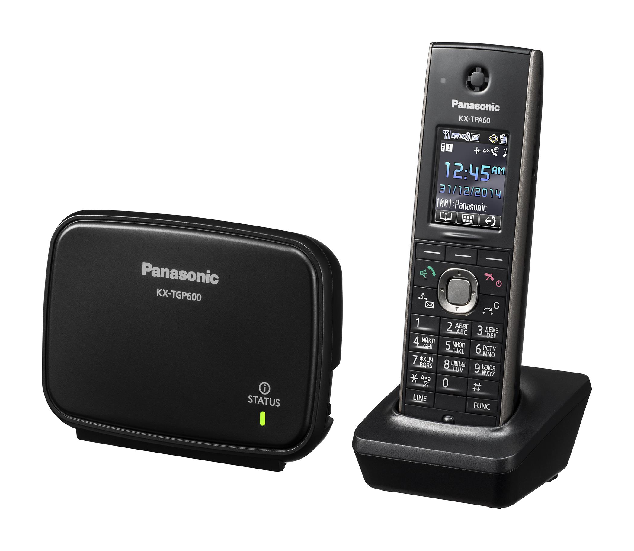 IP-DECT телефон Panasonic KX-TGP600RUB Black